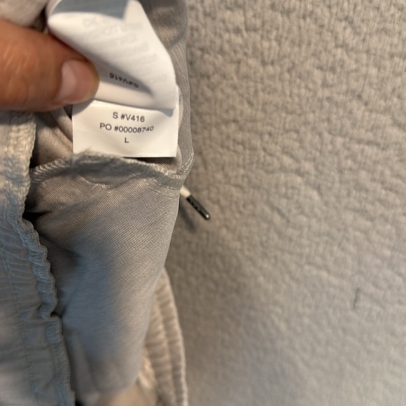 VUORI Men's Beige Jogger PantsSunday Performance Jogger 28" Vapor Heather SizeL - Picture 8 of 8